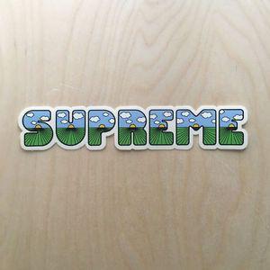 Supreme Sky Logo - Supreme Skateboard Vinyl Sticker Decal Bumper This Is The Sh T Field