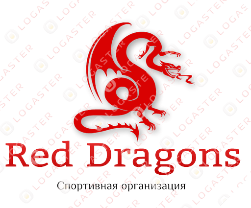 Transparent Red Dragon Logo Png