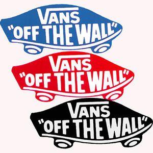 Vans Off the Wall Logo - VANS Off The Wall - Sticker - Skateboard Snowboard BMX Surf ...