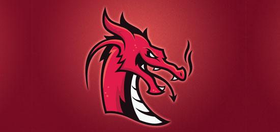 Red Dragon Logo - Dragon Logos: 60+ Most Attractive Logos for Inspiration
