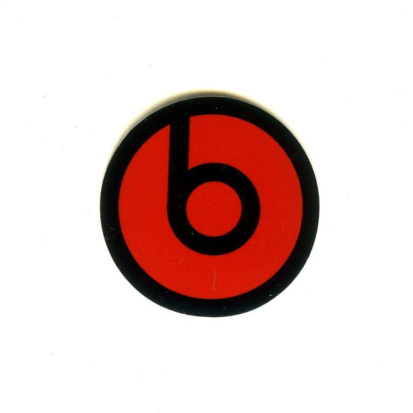 Small Beats Logo - Beats Audio logo Small Phone size, Width 4 cm decal sticker