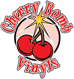 Cherry Bomb Logo - Cherry Bomb Vinyls. Please Visit Us At Facebookgroup.com Groups
