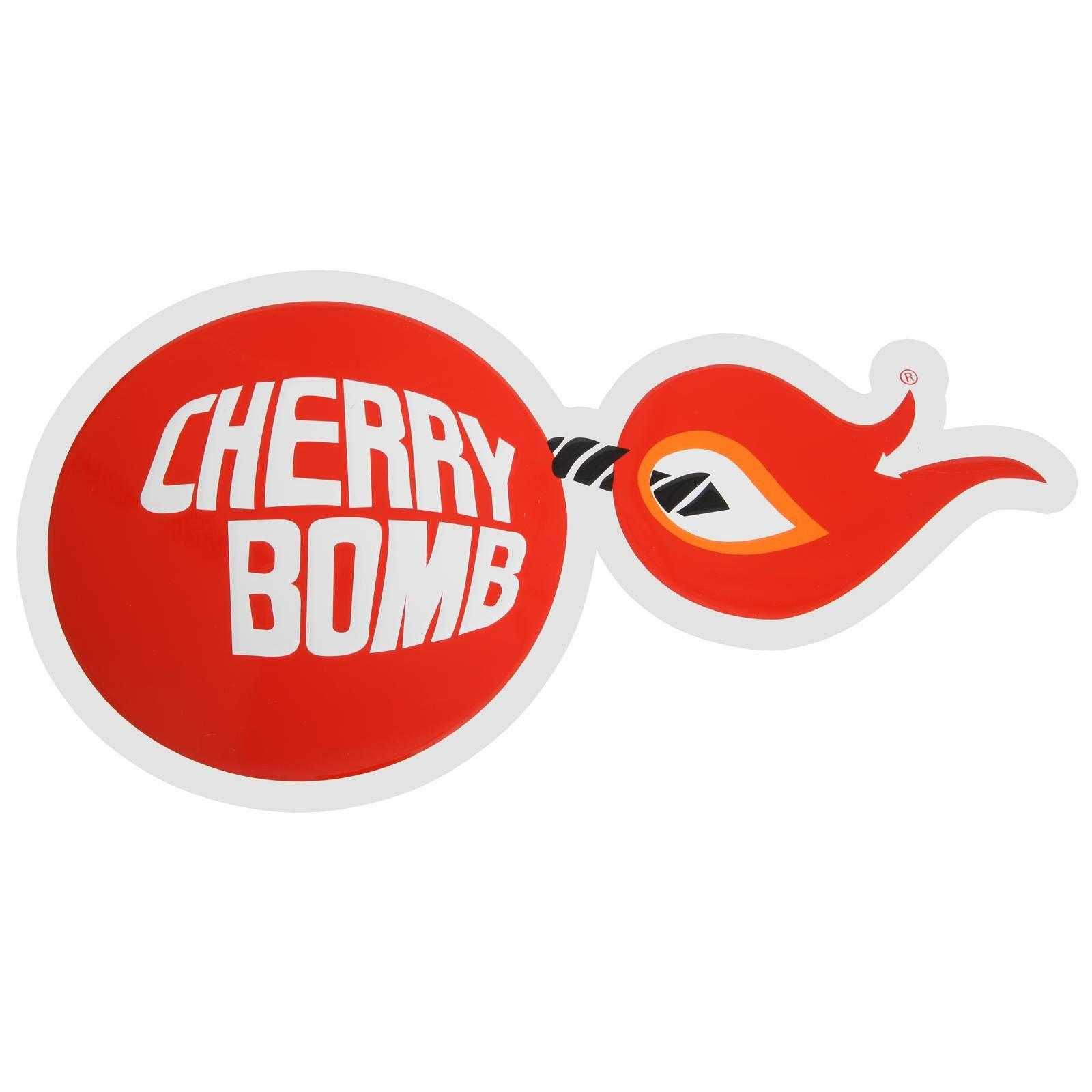 Cherry Bomb Logo - Cherry Bomb Tin Garage Signs NS9800 - Free Shipping on Orders Over ...