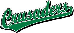Green Crusaders Logo - Team Pride: Crusaders team script logo
