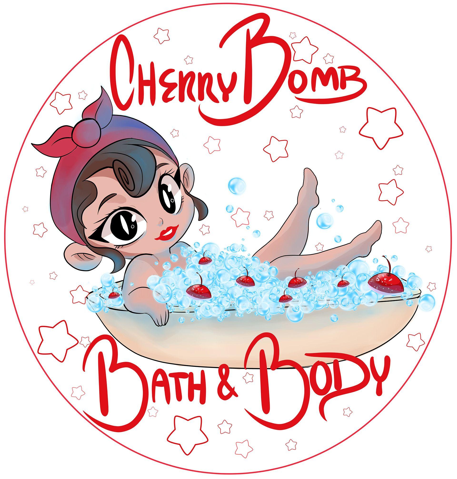 Cherry Bomb Logo - Grace Hosanna Márquez Carranco - Cherry Bomb Bath & Body Logo