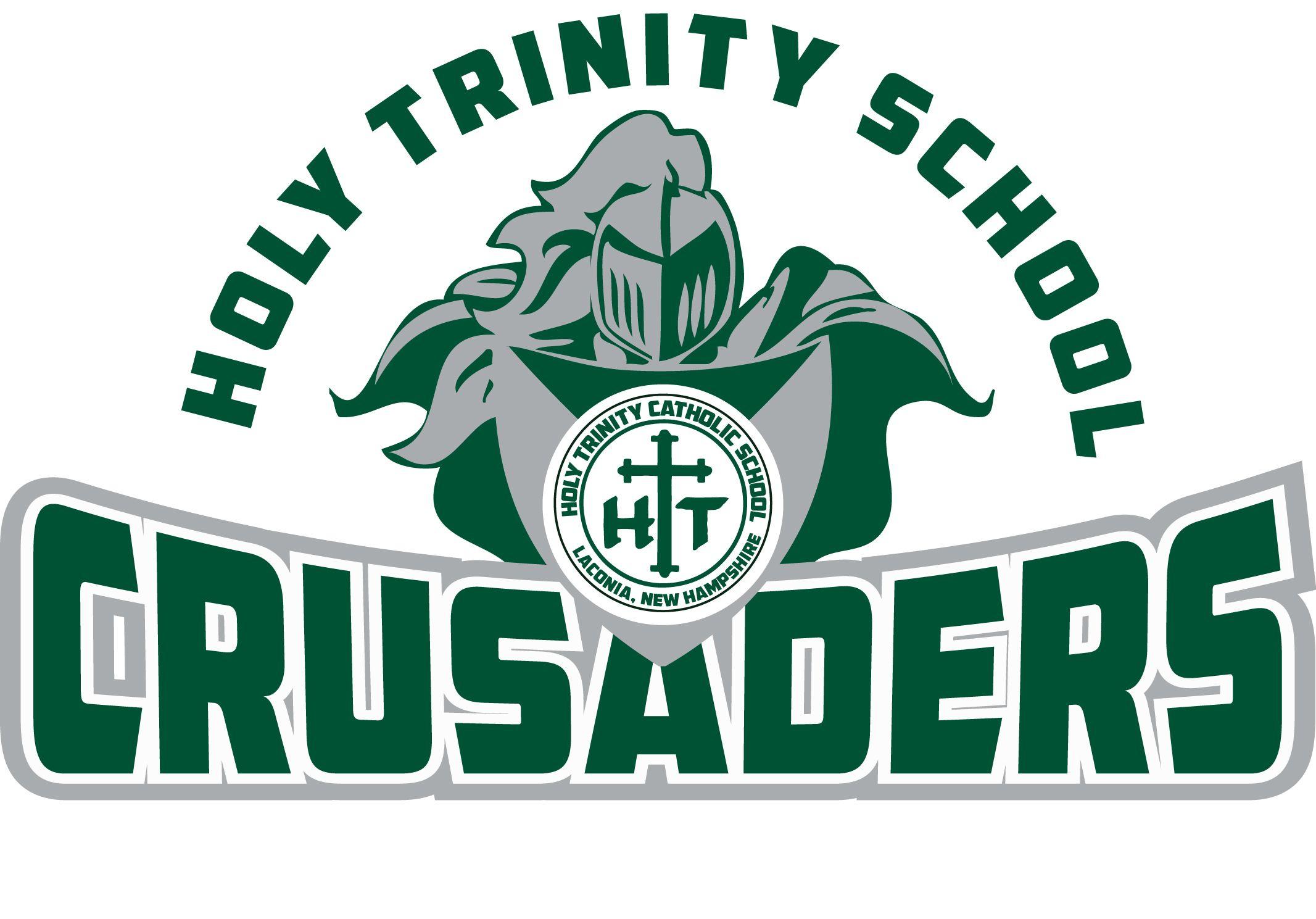 Green Crusaders Logo - Gilmanton Elementary School