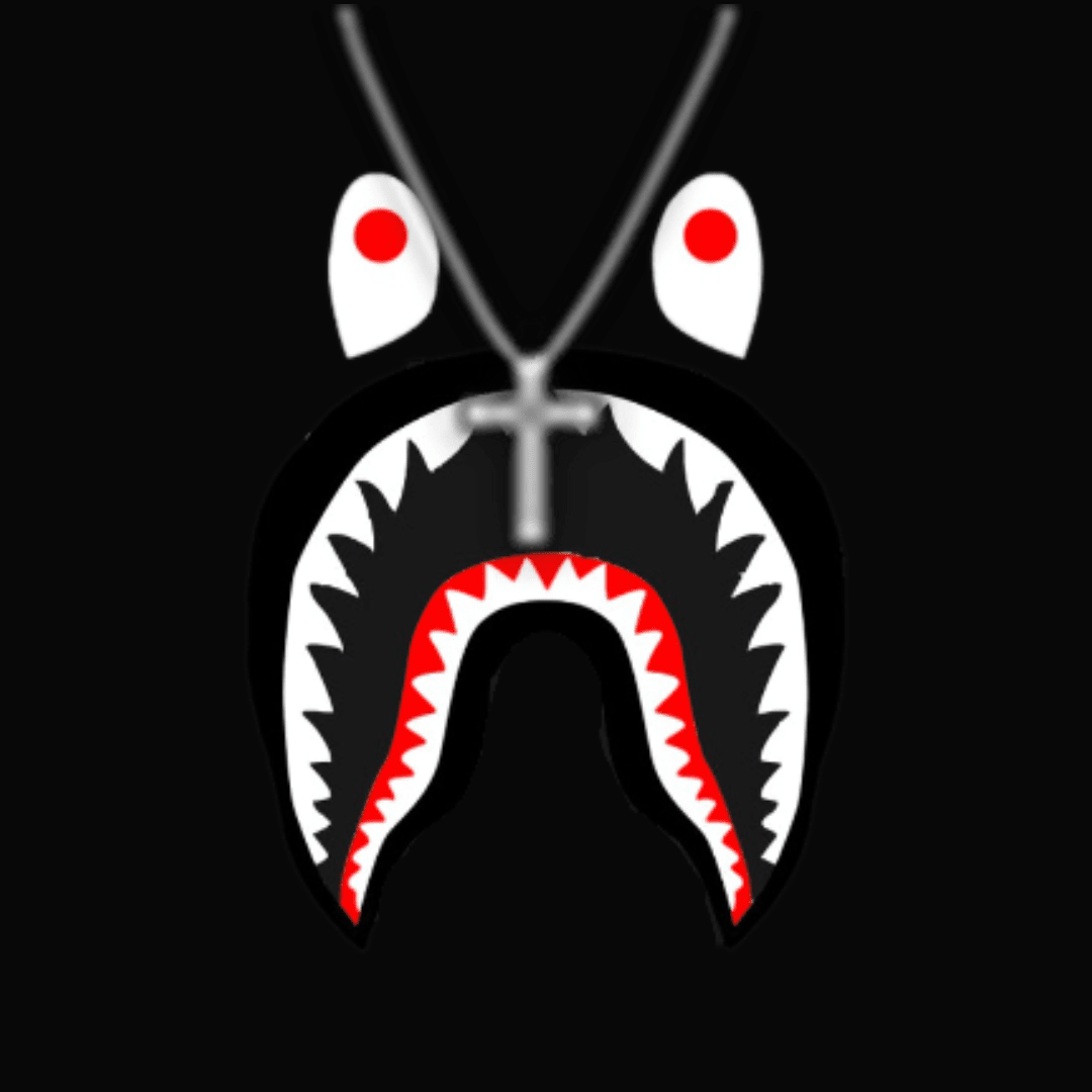 1080X1080 BAPE Shark Logo - Best Free BAPE Logo Wallpaper