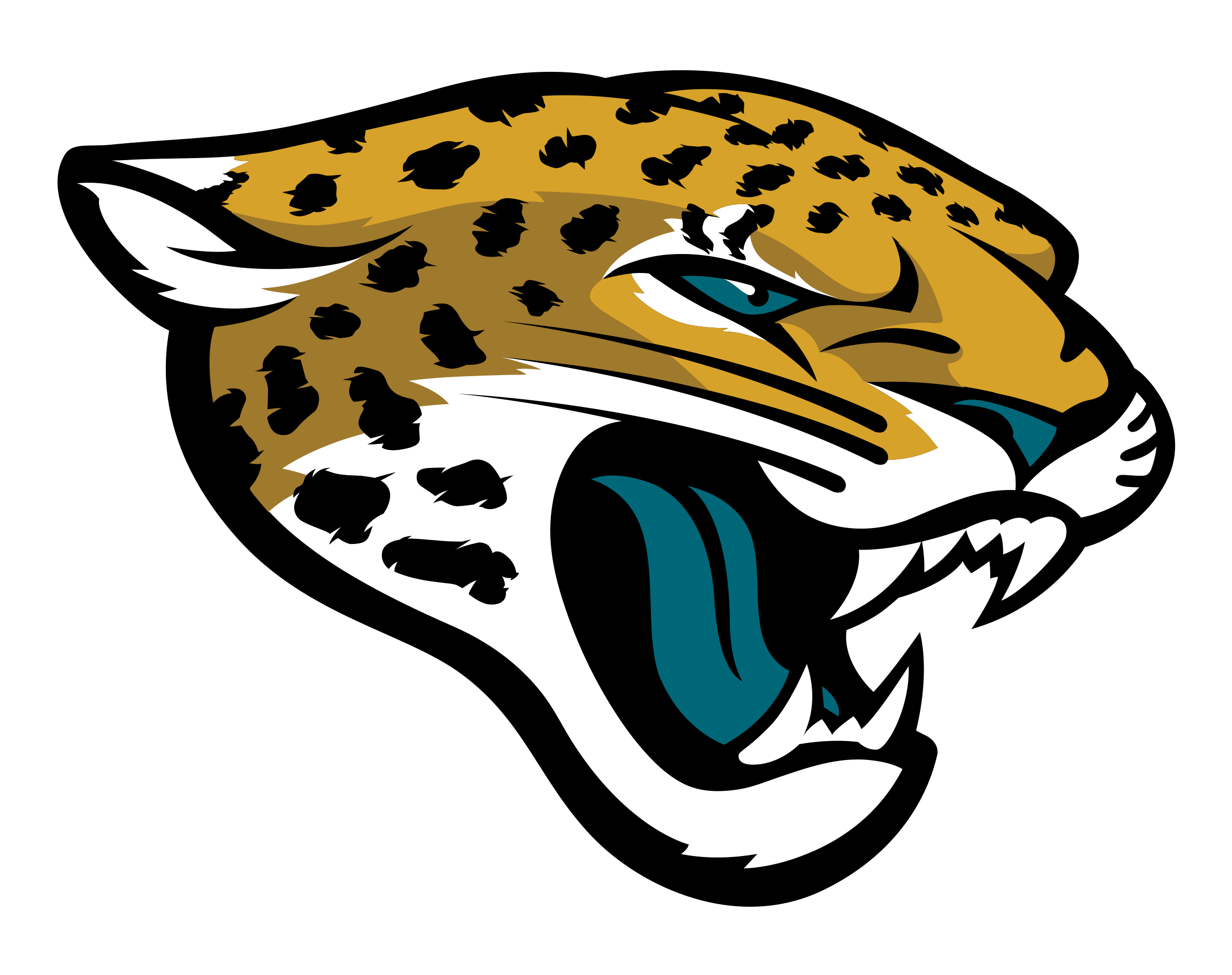Jaguar Football Logo - Jacksonville Jaguars Logo PNG Transparent & SVG Vector - Freebie Supply
