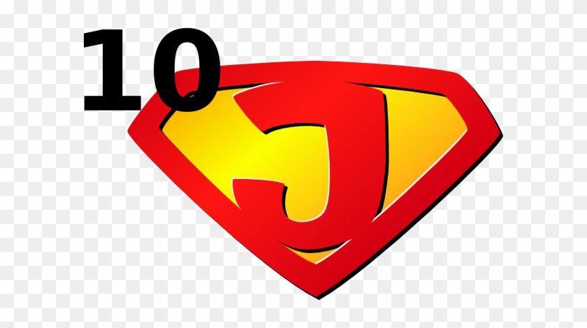 Super J Logo - Super J 10 Clip Art - Superheroes Logo With Aj - Free Transparent ...