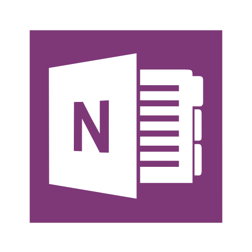Microsoft OneNote Logo - Microsoft, note, office, one, onenote, services, windows icon