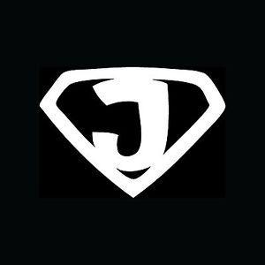 Super J Logo - SUPER JESUS Sticker J Initial Cool Vinyl Decal Comic Superhero God ...