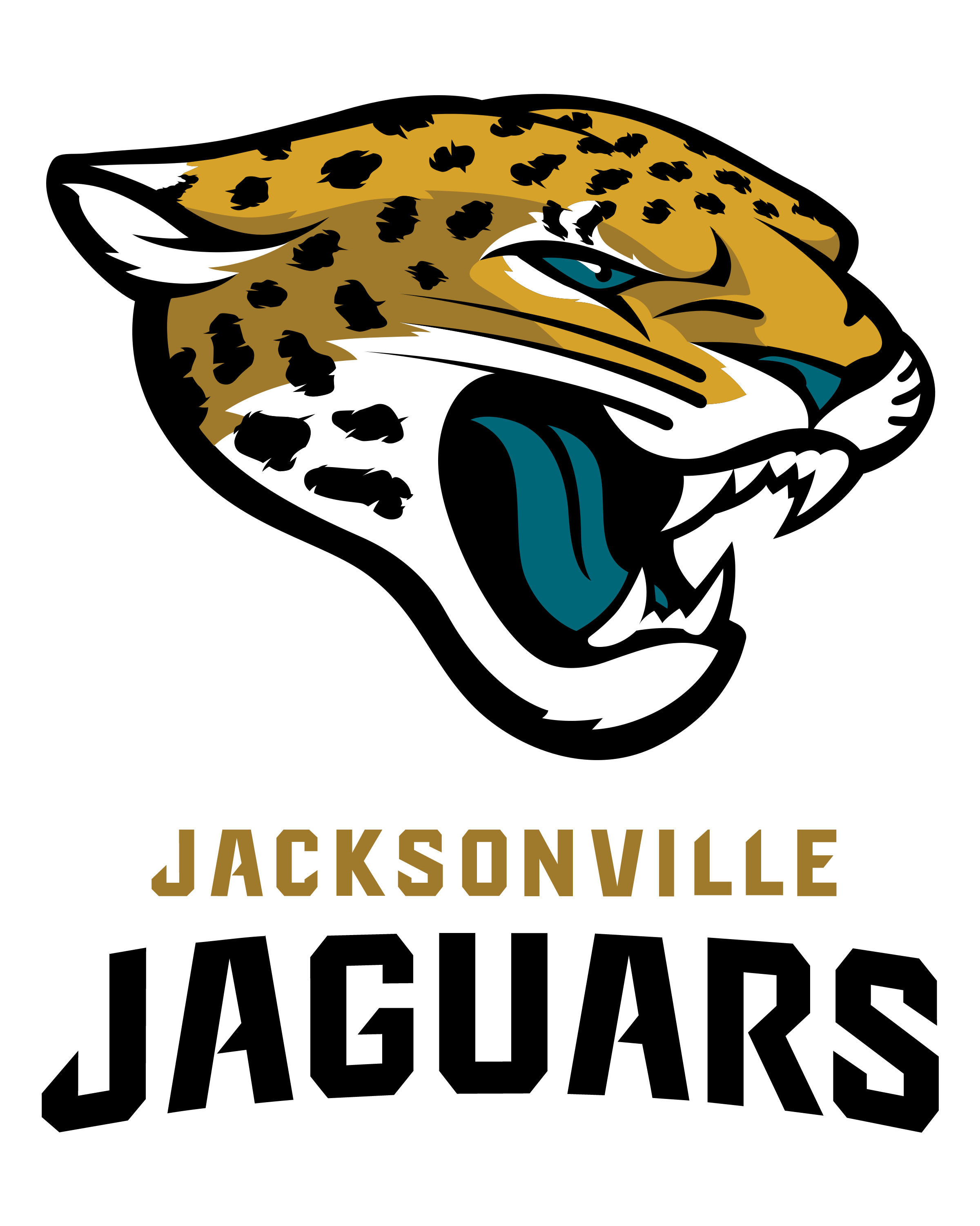 Jacksonville Jaguars Football Logo - Jacksonville Jaguars Logo PNG Transparent & SVG Vector - Freebie Supply