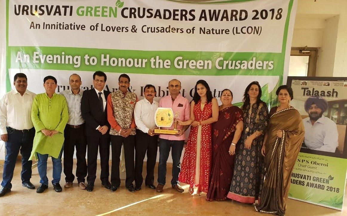 Green Crusaders Logo - Urusvati Green Crusaders Award for Environment lovers