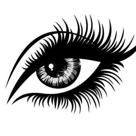 White and Green Eye Logo - How to Achieve the False Eyelash Look?. Lash+. Eyelash extension