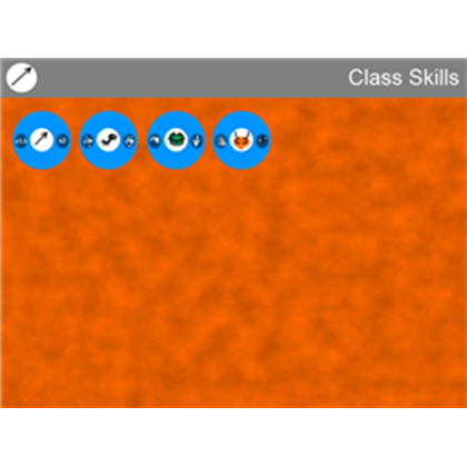 Orange and Blue Spear Logo - Spear Class Skills - Roblox