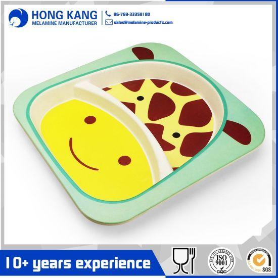 Food Tray Logo - China Custom Logo Melamine Dinner Multicolor Plate Food Tray