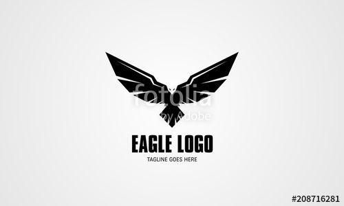 Abstract Eagle Logo - Abstract Eagle Vector Logo Stock Image And Royalty Free Vector