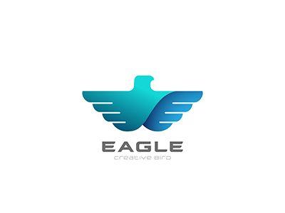 Abstract Eagle Logo - Eagle Logo bird abstract by Sentavio | Dribbble | Dribbble