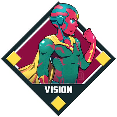 Vision Marvel Logo - Marvel By Quas Quas. Marvel Comics
