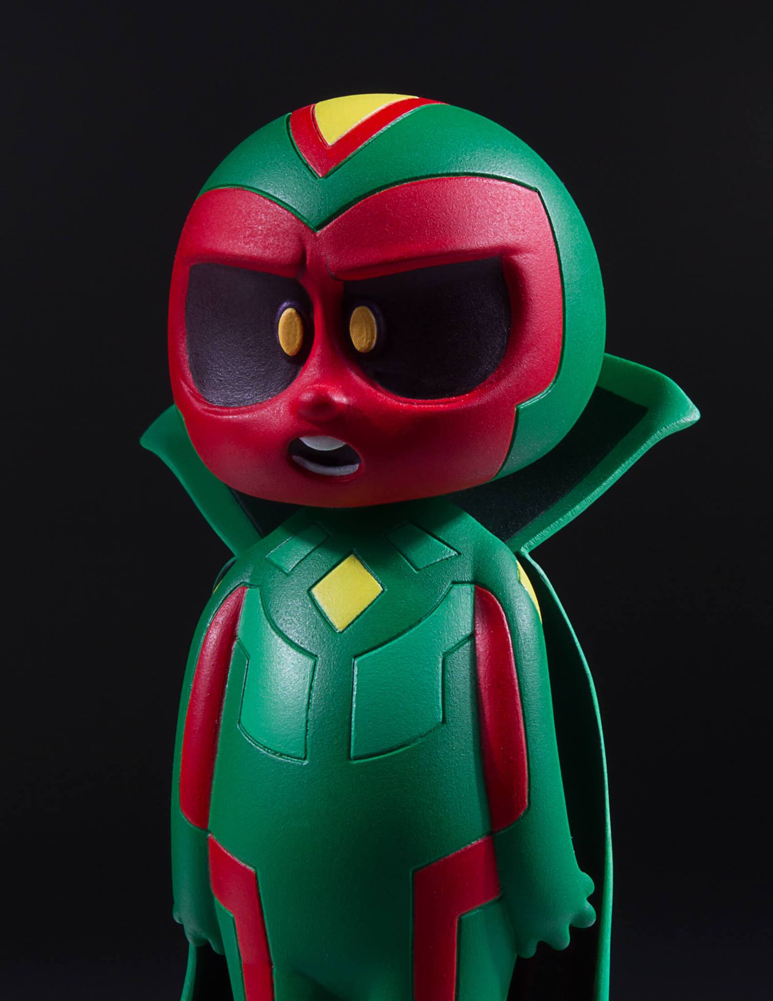 Vision Marvel Logo - Gentle Giant Skottie Young Vision Animated Statue Pre-Order ...