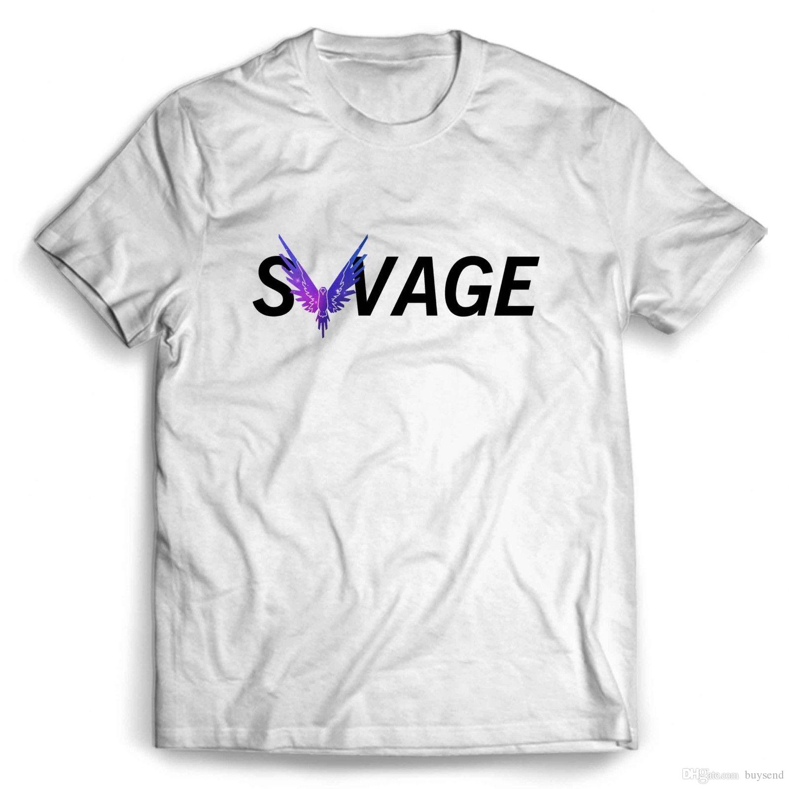 Savage Clothing Logo - Maverick Savage Logo Man / Woman T Shirt Random Graphic Tees Quirky ...