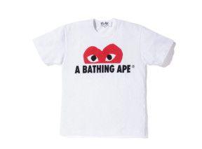Comme Des Garcons BAPE Logo - A Bathing Ape x PLAY COMME des GARCONS - The Full Collection ...