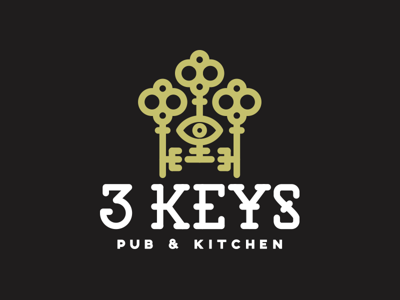 Three Keys Logo - 3 Keys Logo Variations by Tommy Creenan | Dribbble | Dribbble