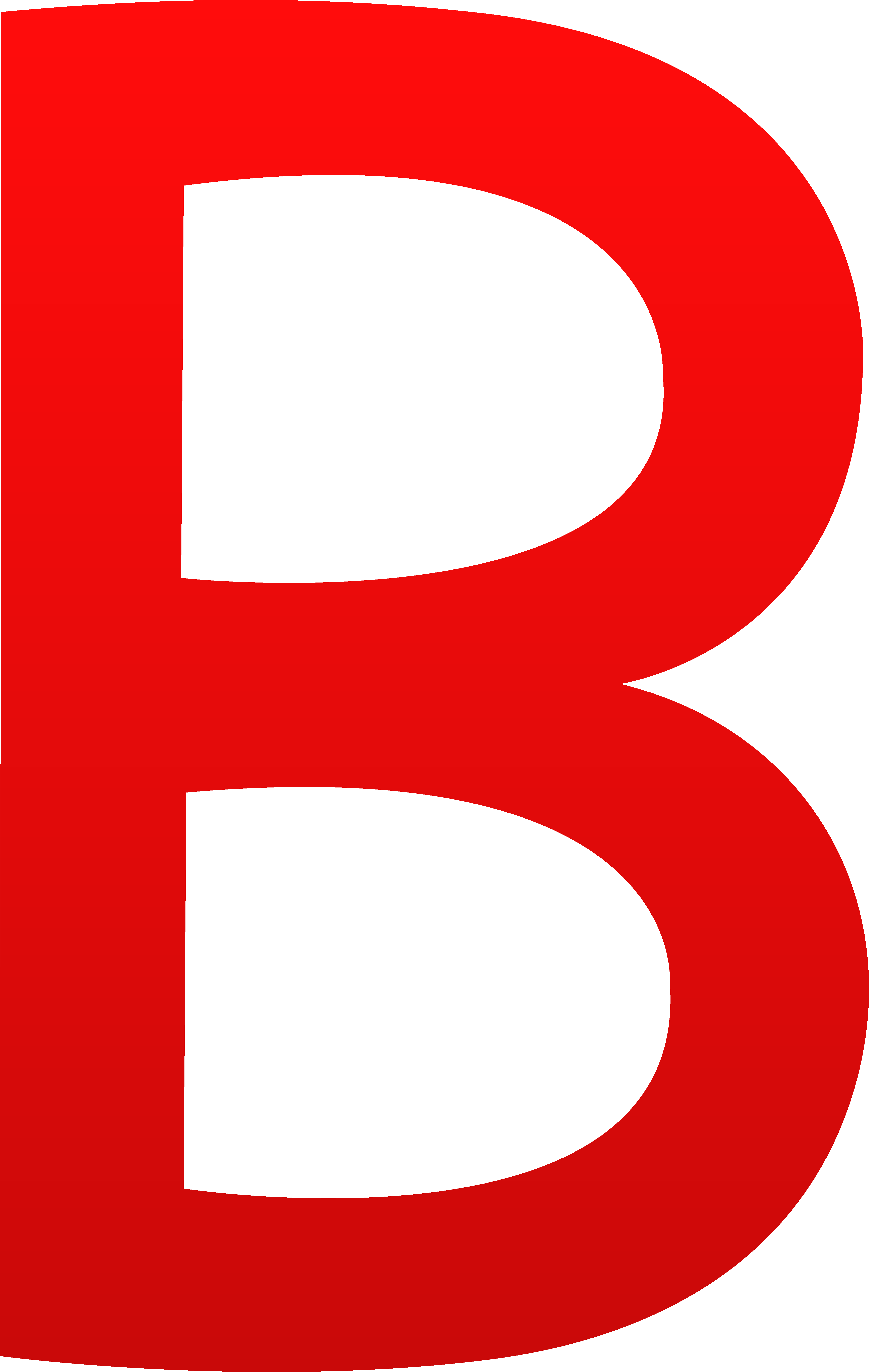 Letter B in Red Circle Logo - Letter b clip art - RR collections