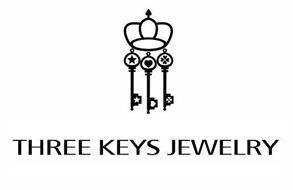 Three Keys Logo - THREE KEYS JEWELRY Trademark of Li, Ying Serial Number: 86424061 ...