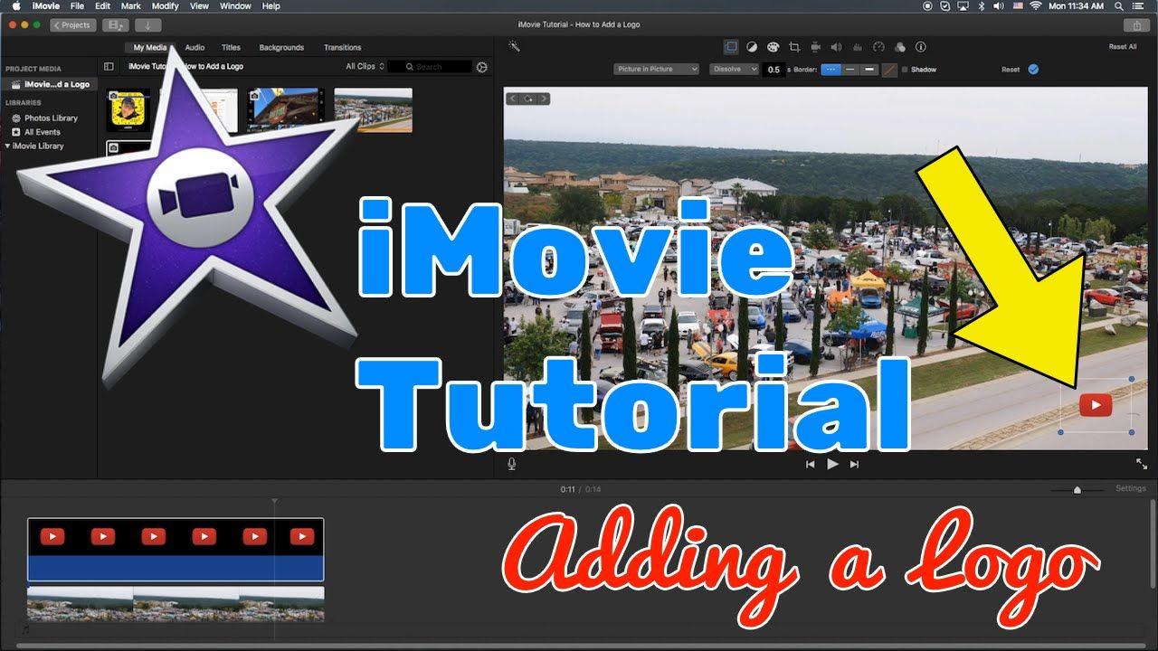 iMovie Logo - iMovie Tutorial 2016 - How to Add a Logo to Your Video - YouTube