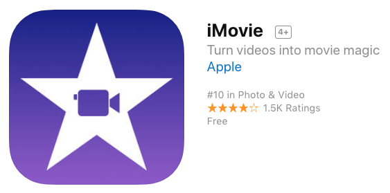 iMovie Logo - iMovie Finally Updated for iPhone X; Adopts Metal for Graphics ...