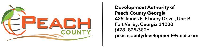GA Peach Logo - Peach County Economic Development