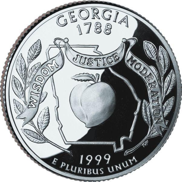GA Peach Logo - Georgia State Fruit | Peach