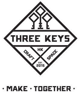 Three Keys Logo - Three Keys Craft And Co Working Space
