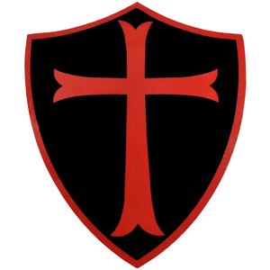 Knights Templar Logo - Knights Templar Cross - 4x3 inch Sticker | Tactical Gear Junkie