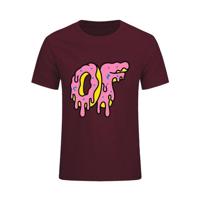 OFWGKTA Logo - 2017 New Designer brand clothes Men's Tshirt Melting Ofwgkta Odd ...