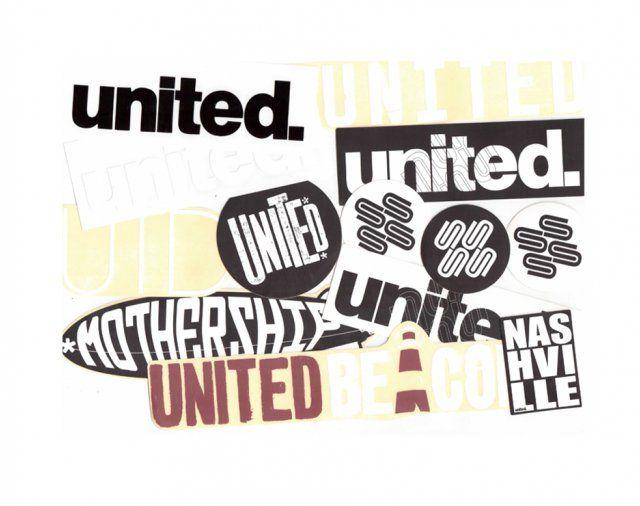 United BMX Logo - United Assorted Sticker Pack | Dead Sailor BMX