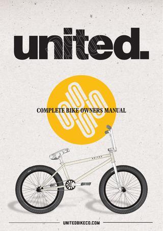 United BMX Logo - United BMX Owners Manual by United Bike Co
