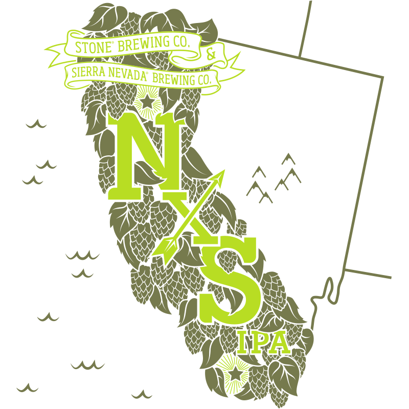 Sierra Nevada Brewing Logo - Stone & Sierra Nevada NxS IPA | Stone Brewing
