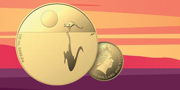 Kangaroo and Sun Logo - Sun Sets on Royal Australian Mint's Golden Kangaroo