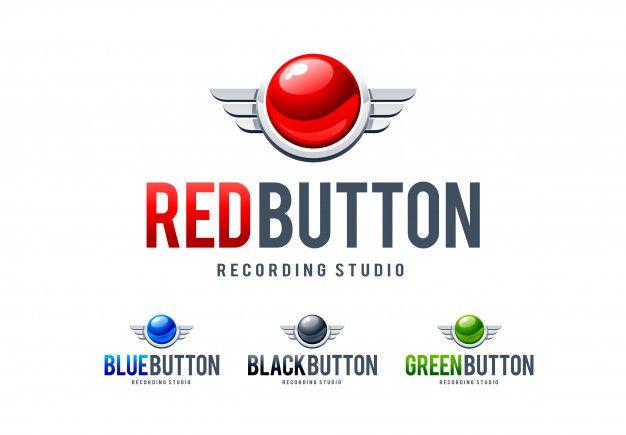 Red Button Logo - Red button logo Vector | Free Download