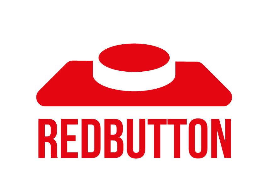 Red Button Logo - Red Button fast delivery service for Gearboxes and Geared motors