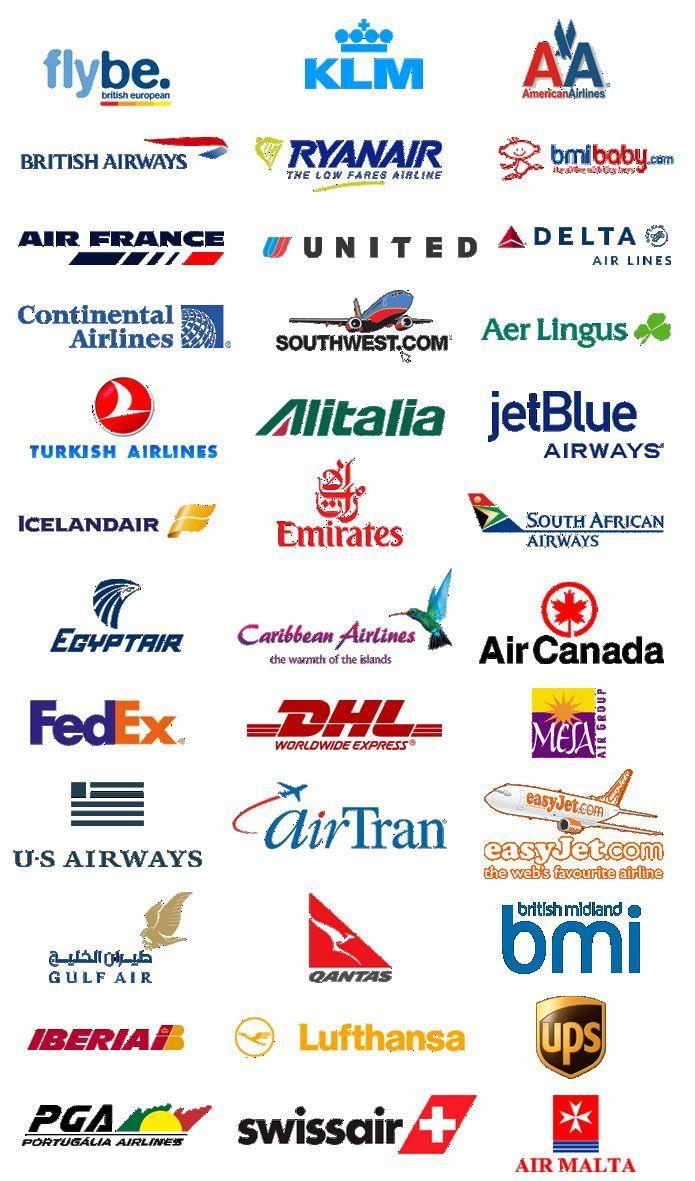 Logos Of International Airlines