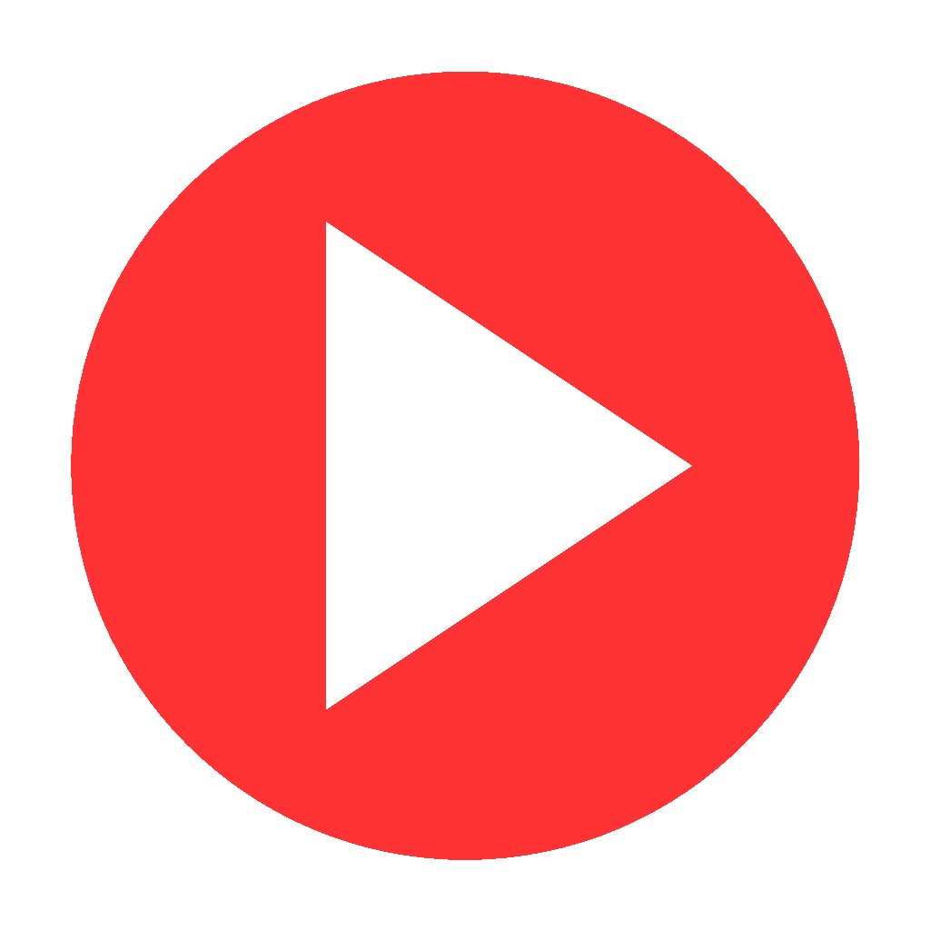 Red Button Logo - Play Red Button transparent PNG - StickPNG