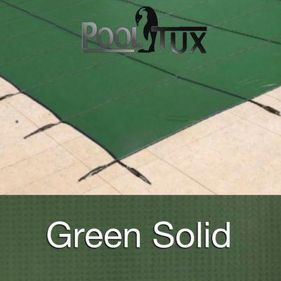 Solid Green Triangle Logo - Hydropool.com | 12 x 24 Rectangle Emperor Solid Green Safety Pool ...