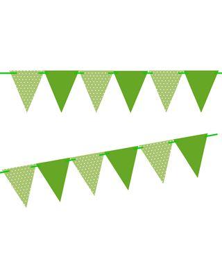 Solid Green Triangle Logo - Find the Best Deals on Green Polka Dot / Solid Green 10ft Vintage ...