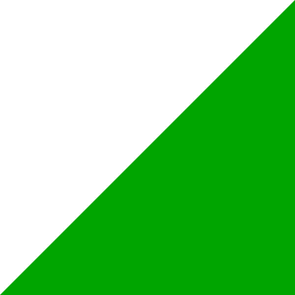 Solid Green Triangle Logo - Custom Printed Back of the Neck Bandanas from WholesaleForEveryone.com