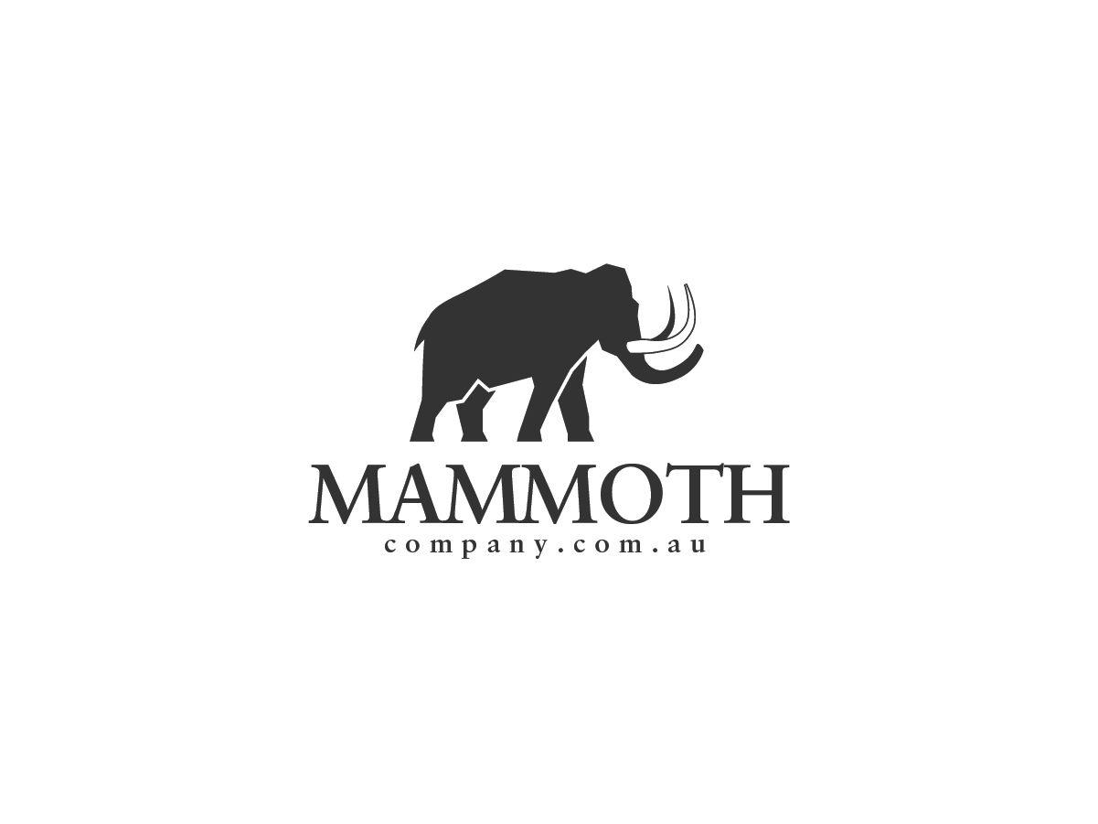 Black Mammoth Logo - Bold, Serious, Builders Logo Design for Mammoth company by Black ...