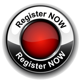 Red Button Logo - Register Now Red Button Transparent Ropes Albany, NY