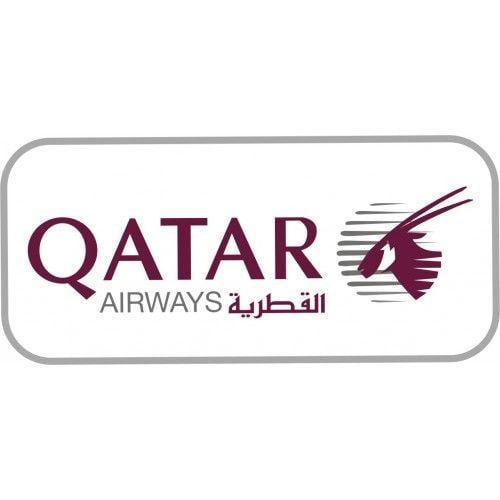 Qatar Airways Logo - Qatar Airways Logo vinyl sticker, waterproof,, transparent